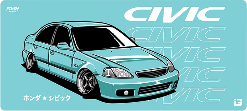 Niebieski Civic