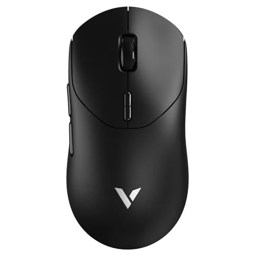 Rapoo VT2 Wireless Gaming Mouse, True 8K Wireless Polling Rate, 53g Lightweight, Up to 750 Hr Battery, Nordic nRF54L15 MCU, 100-Million Mechanical Switch, 10 Programmable Buttons, Macro Enabled