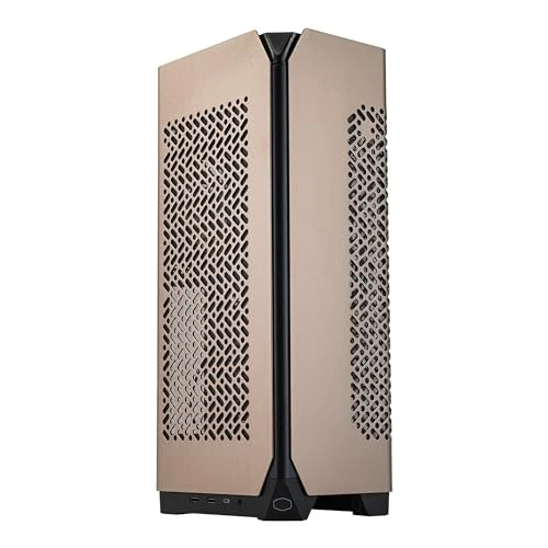 Cooler Master NCORE 100 MAX Bronze Mini-ITX PC Case|AIO|PSU Ready, Included Custom 120mm AIO, V850W SFX Gold PCIe 5.0 PSU, Designed Ready Nvidia RTX 5080 | AMD RX 9070 XT, 356mm GPU Support, DIY