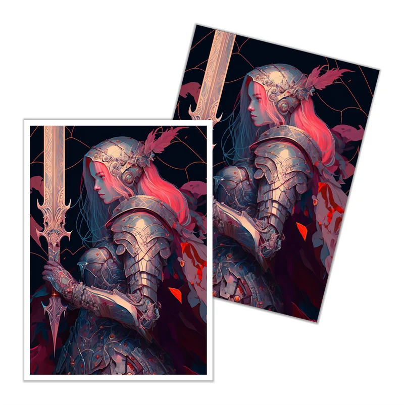 A Heroine in Battle Card Sleeves