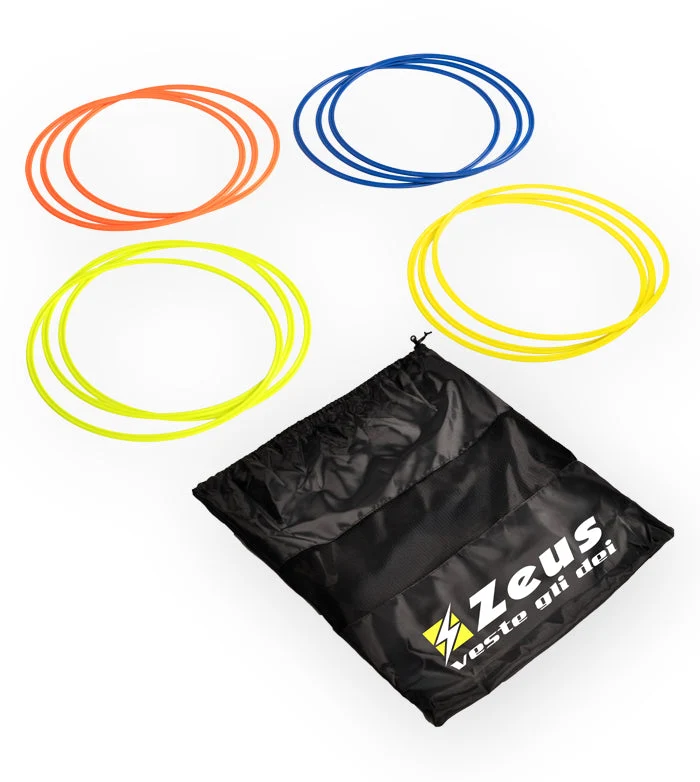 SET CERCHI PVC 60 CM PIATTI 12 PZ