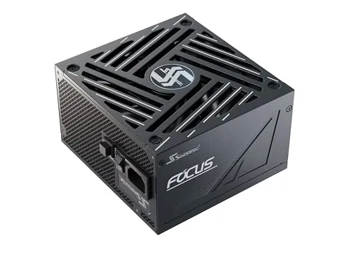 Seasonic Focus GX-750-750W - 80+ Gold - ATX 3.0 & PCIe 5.0 Ready - Fully Modular - Premium Japanese Capacitors - 10 Year Warranty - Nvidia RTX 40/50 & AMD GPU Compatible