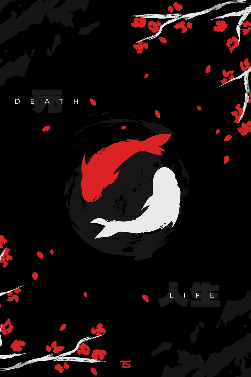 Koi Acrylic Poster