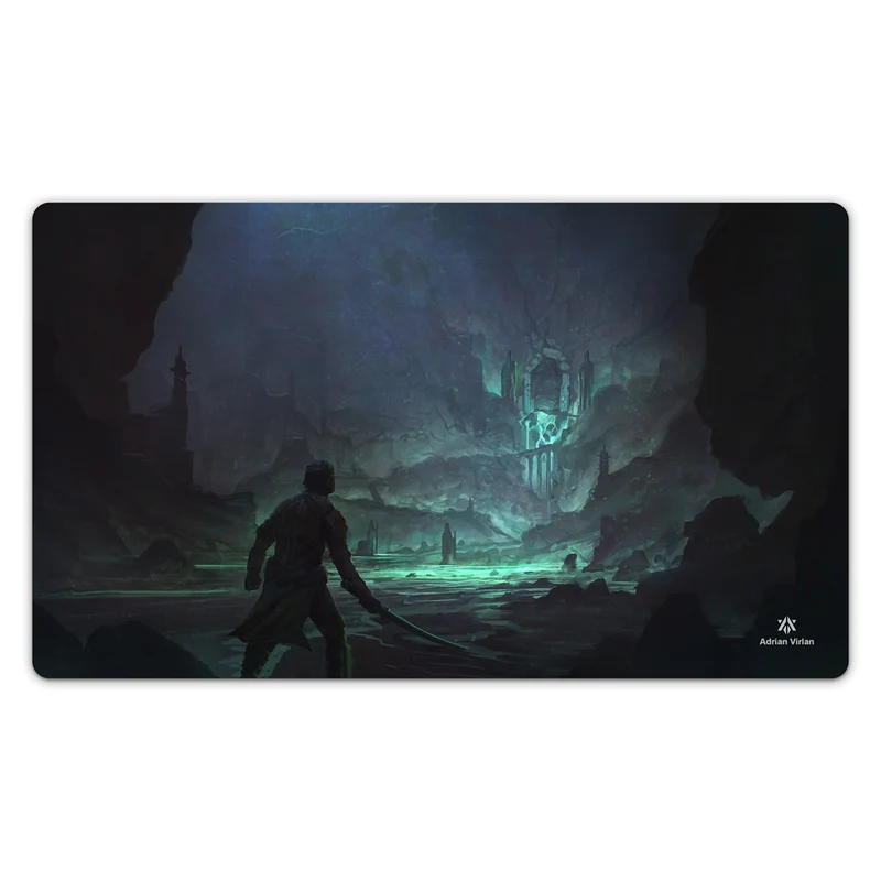 Entering a Ghost's Lair Playmat