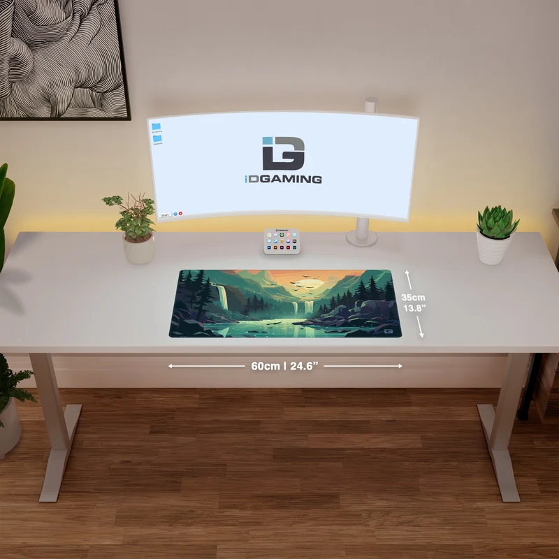 Green Sunset Playmat