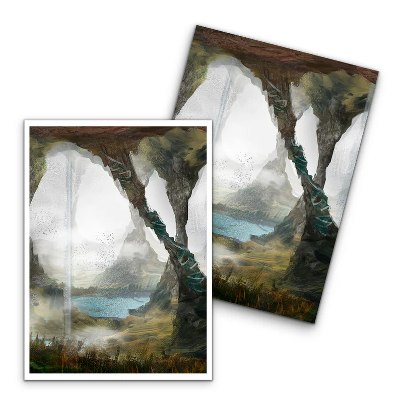 The Twin Paradises of Bytopia Card Sleeves