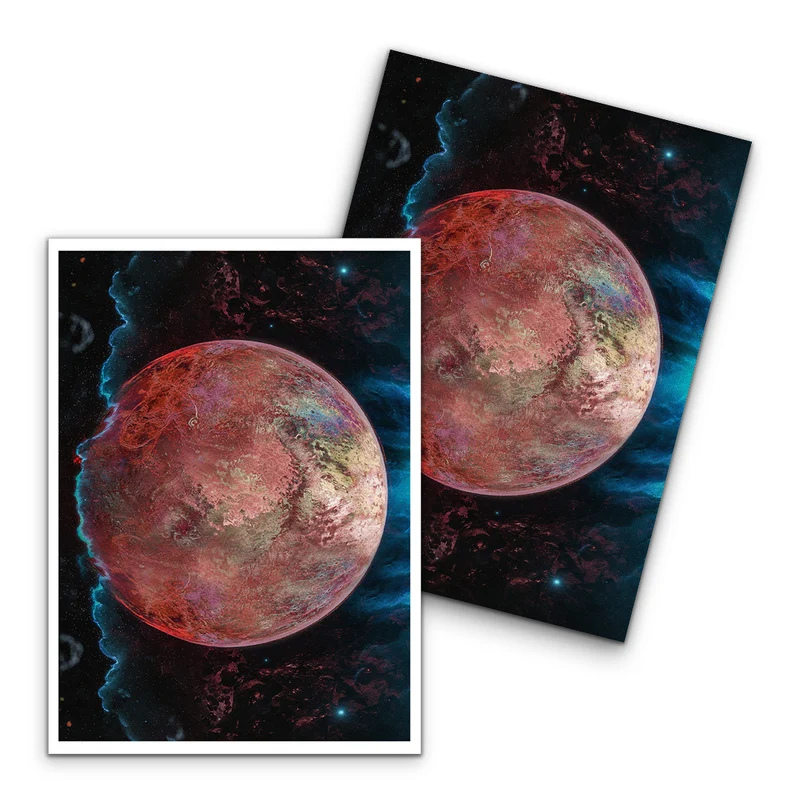 The Pink Planet Card Sleeves