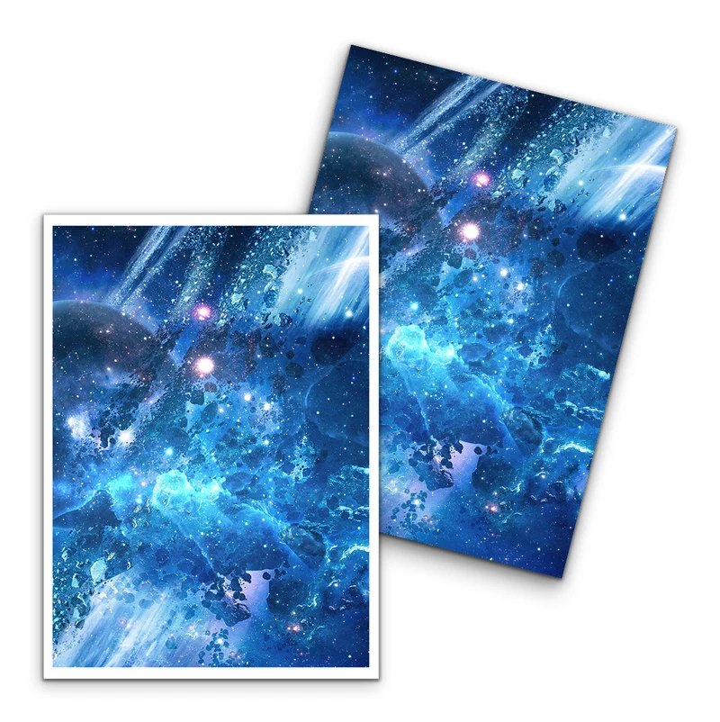 The Emergence of Colliding Planet Card Sleeves