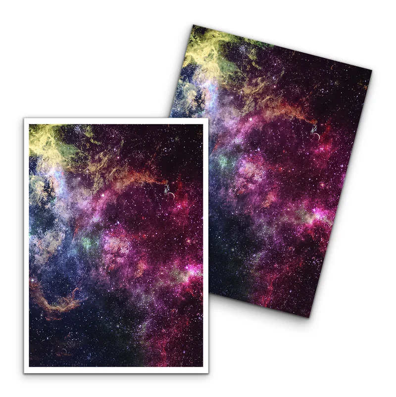 Creative Dispersion Nebula Card Sleeves