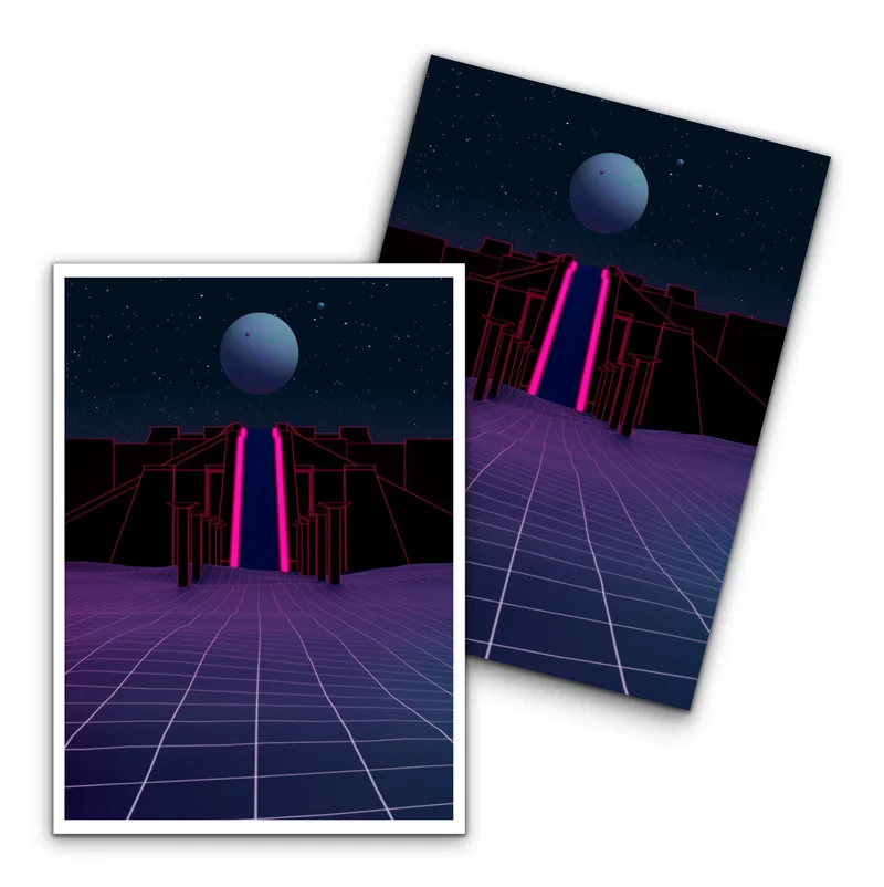 Ziggurat (Front) Card Sleeves