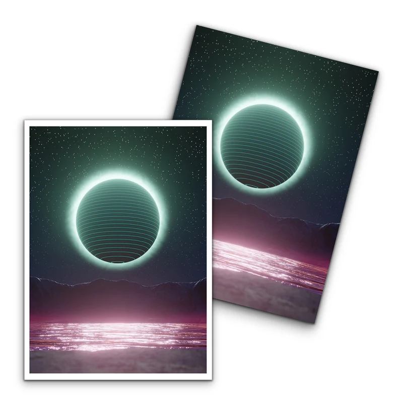 Electric Impact Card Sleeves