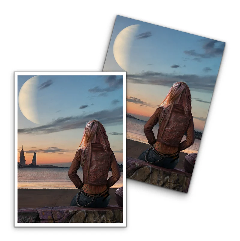 A moment of Contemplation Card Sleeves