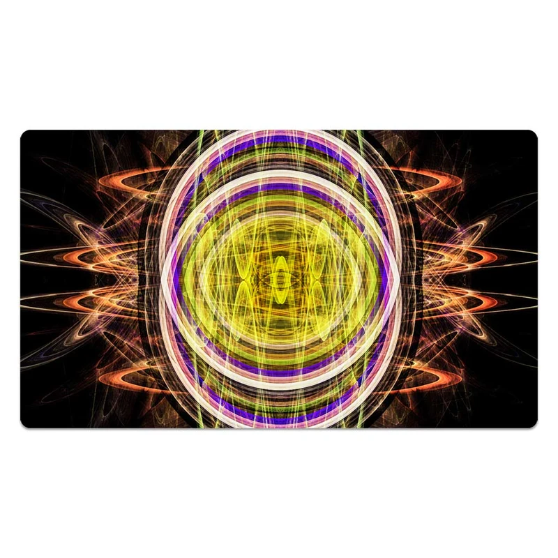 Chaotic Sound Waves Mouse Pad