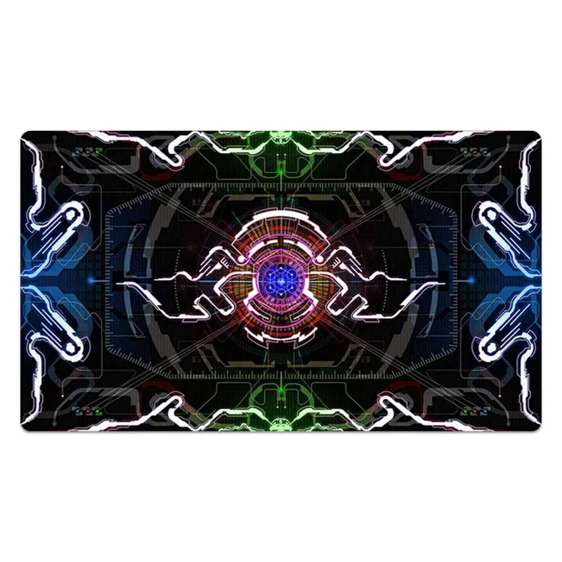 Rainbow Cyberpunk Machine Playmat