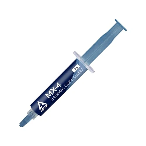 ARCTIC MX-4 (8 g) - Premium Performance Thermal Paste for All Processors (CPU, GPU - PC), Very high Thermal Conductivity, Long Durability, Safe Application, Non-Conductive