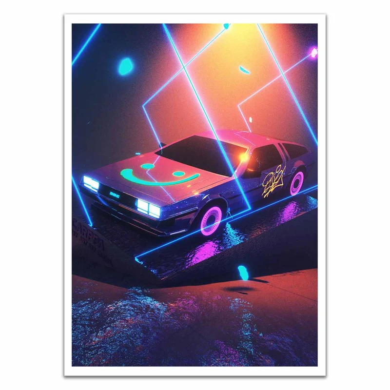 Cyberpunk Car Card Sleeves
