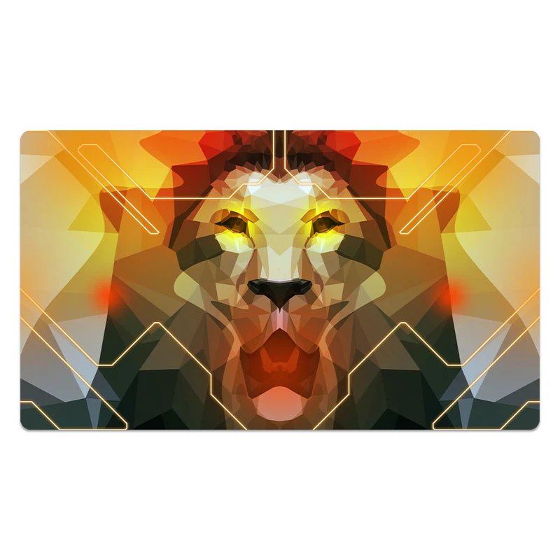 Lion Polygon Symmetry Playmat