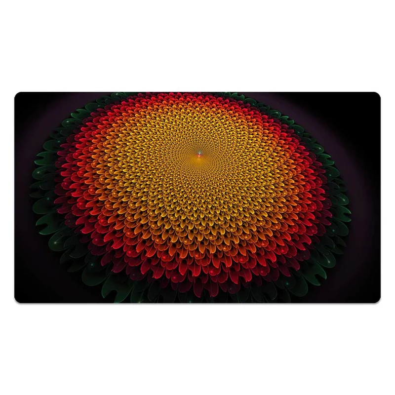 Colorful Petal Strokes Playmat