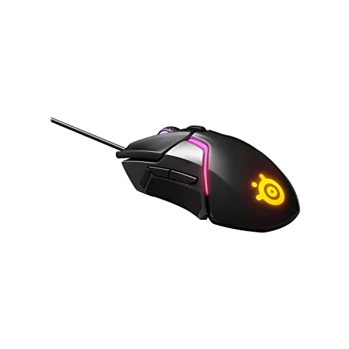 SteelSeries Rival 600 Gaming Mouse - 12,000 CPI TrueMove3Plus Dual Optical Sensor - 0.5 Lift-off Distance - Weight System - RGB Lighting,black