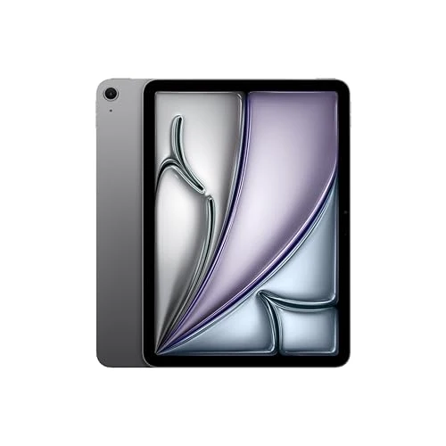 Apple iPad Air 11-inch (M2): Liquid Retina Display, 128GB, Landscape 12MP Front Camera/12MP Back Camera, Wi-Fi 6E, Touch ID, All-Day Battery Life — Space Gray
