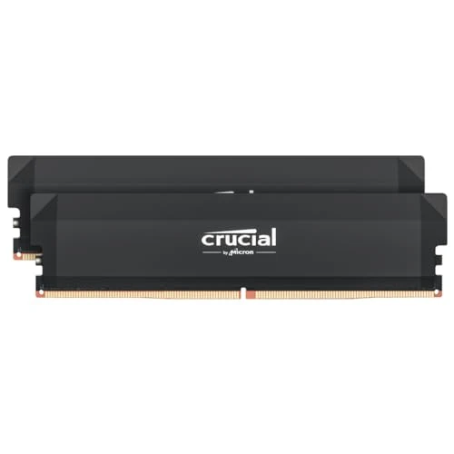 Crucial Pro DDR5 RAM 32GB Kit (2x16GB) 6000MHz CL36, Overclocking Edition, Intel XMP 3.0 / AMD EXPO, Computer Memory (PC) DDR5 32GB RAM - CP2K16G60C36U5B