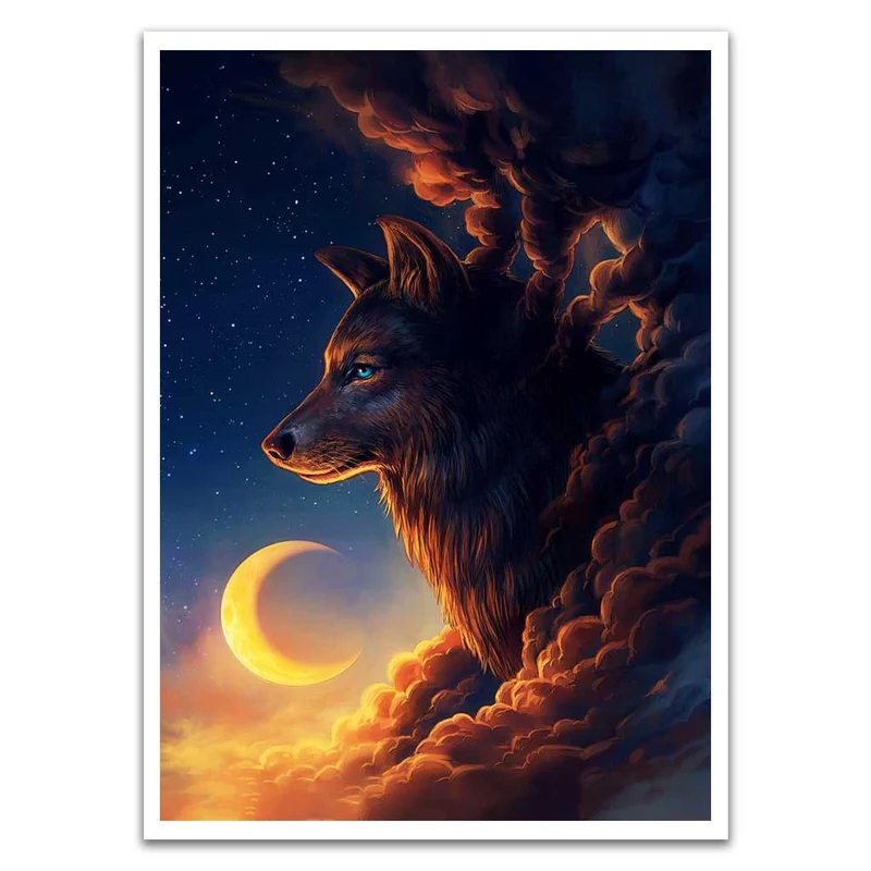 Blue-eyed Night Guardian Card Sleeves