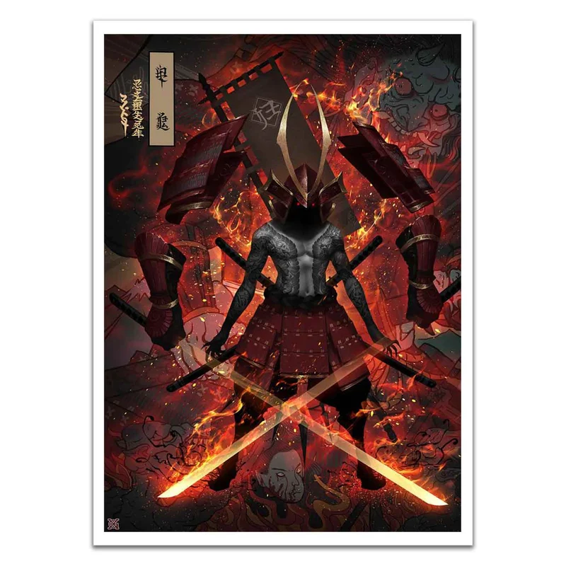 Ghost Armor Assassin Card Sleeves