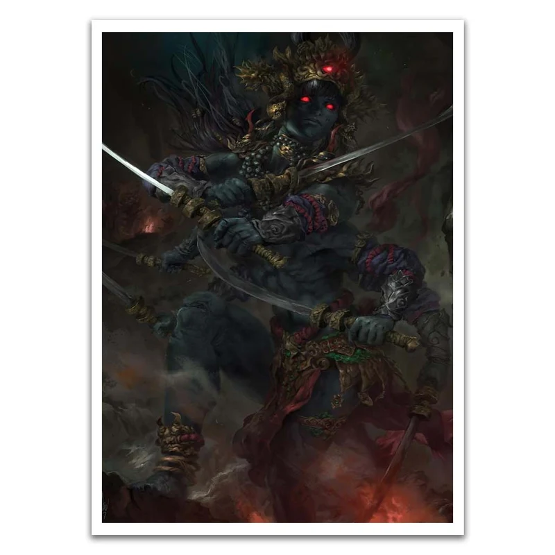Goddess Kali She Who Is Death Card Sleeves