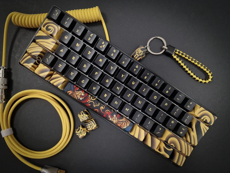 Tiger Sketch Keycap-set