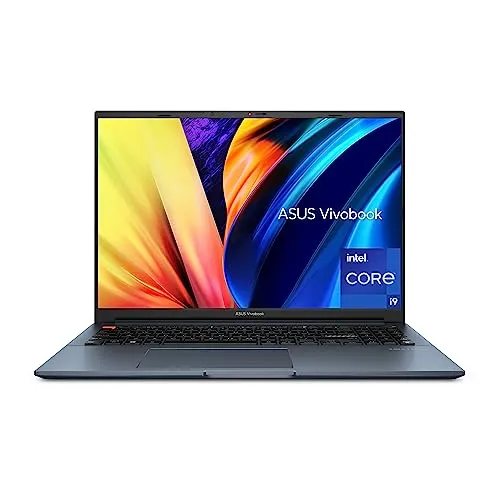 ASUS VivoBook Pro 16 Laptop, 16” Display, Intel Core i9-13900H CPU, NVIDIA® GeForce® RTX™ 4060 GPU, 16GB RAM, 1TB SSD, Windows 11 Home, Quiet Blue, K6602VV-AS96