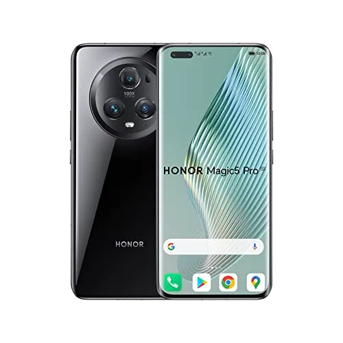 HONOR Magic5 Pro, 5G Smartphone, 512GB 12GB RAM, Dual SIM, Black