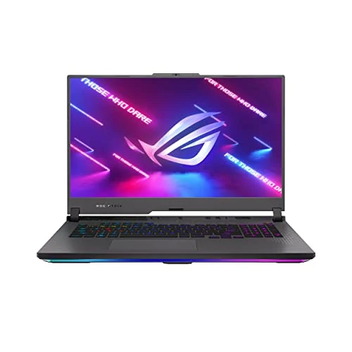 ASUS ROG Strix G17 (2023) Gaming Laptop, 17.3” WQHD 240Hz, GeForce RTX 4060, AMD Ryzen 9 7945HX, 16GB DDR5, 1TB PCIe SSD, Wi-Fi 6E, Windows 11, Per-Key RGB Keyboard, G713PV-DS91-CA