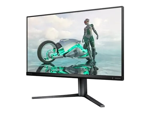 PHILIPS Evnia 25M2N3200W - 24.5 Inch Gaming Monitor, VA, 240Hz, 1ms GTG, Low Input Lag, Smart Contrast, Height Adjust (1920 x 1080 @ 240Hz, 300 cd/m², HDMI 2.0 / DP 1.4)