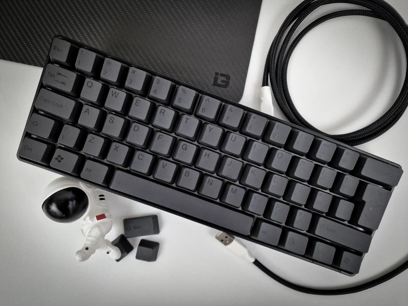Stealth Black Tastenkappen-Set