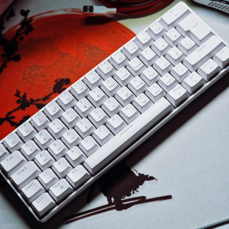 60% RGB mechanisch gamingtoetsenbord - bedraad