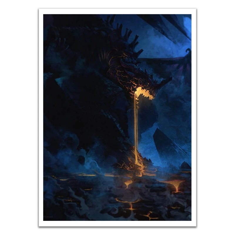 Dragon's Lava Card Sleeves