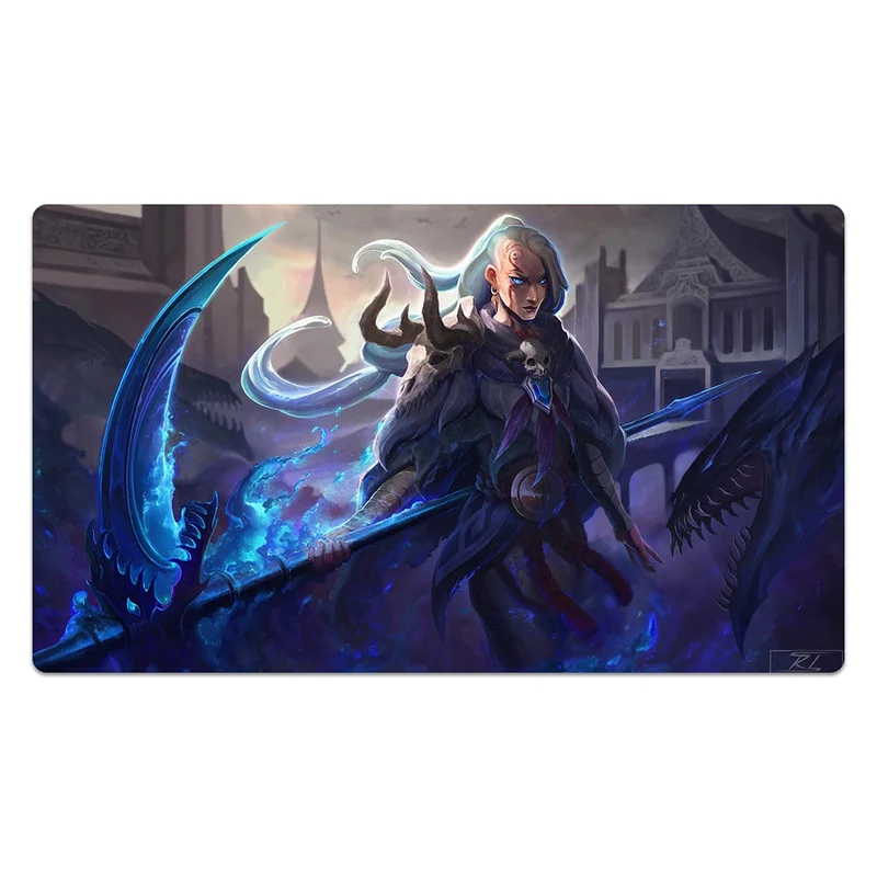 Blue-Eyed Templar Scythe Playmat