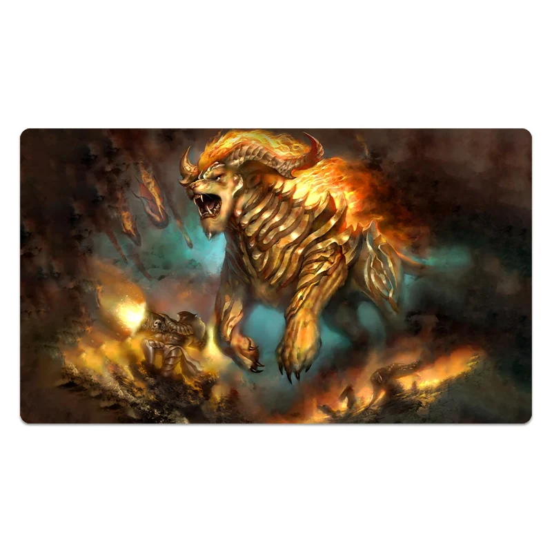 King Of The Battlefield Playmat
