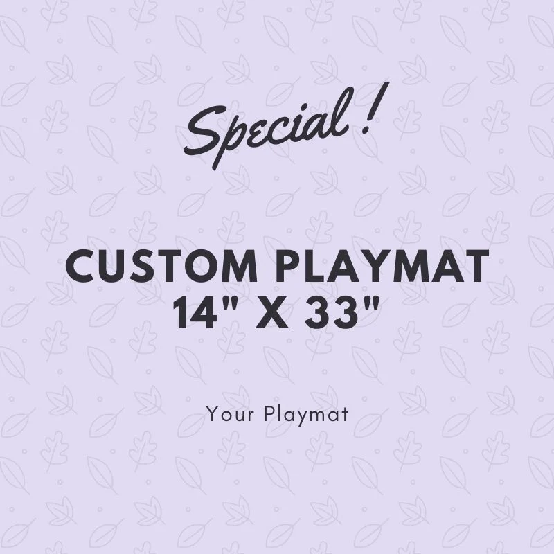 Custom Playmat 14in x 33in