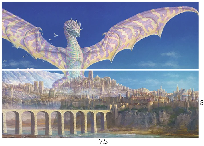 Special 8 playmats deal - 17.25" x 6"