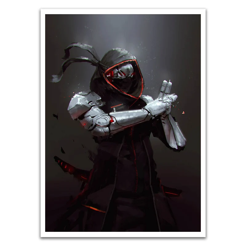 Robot Ninja Card Sleeves