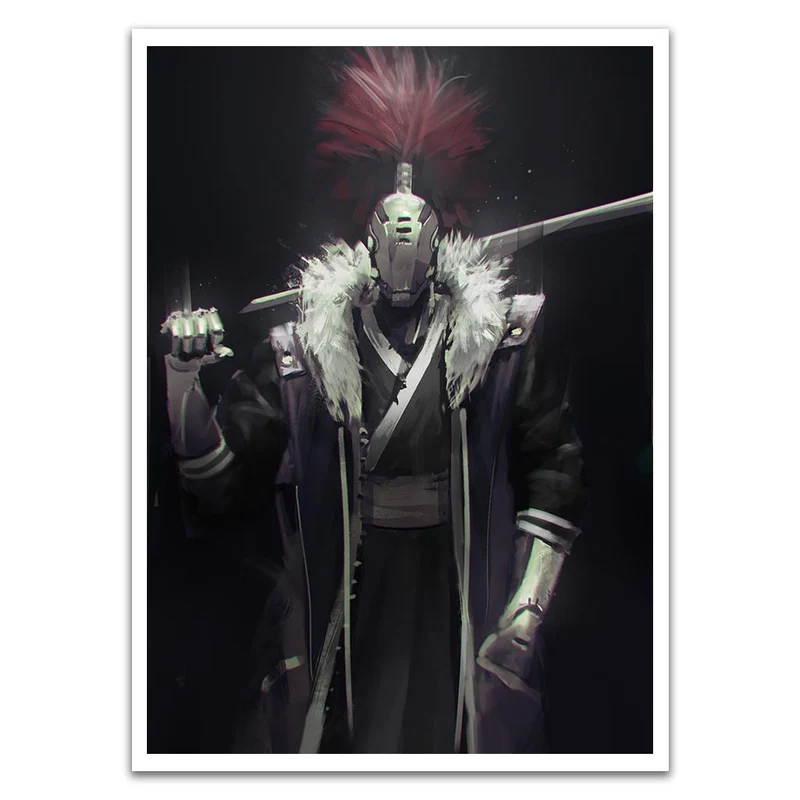 Robot Samurai Card Sleeves